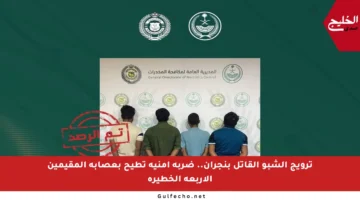ترويج الشبو القاتل بنجران.. ضربة أمنية تطيح بعصابة المقيمين الأربعة الخطيرة